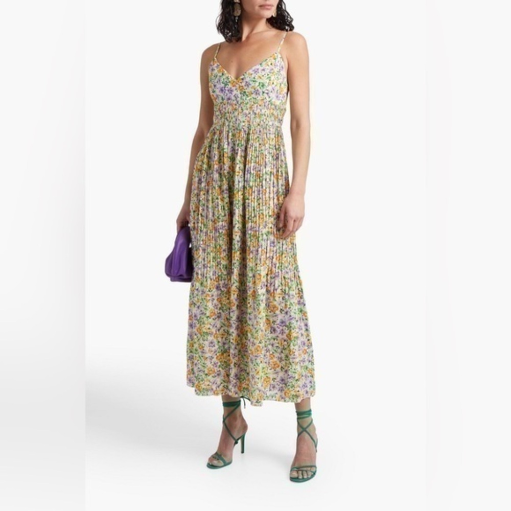 Nicholas Susan floral midi dress